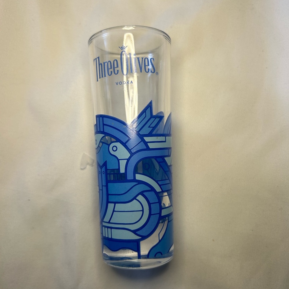 Three Olives Shot glass